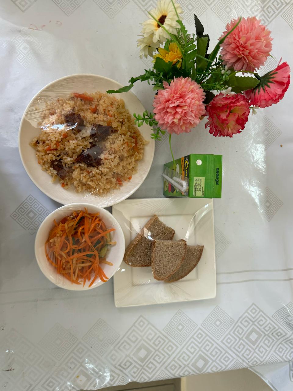 Тағамдар мәзірі 1 апта 4 күн (30.05.2024ж) Меню блюд 1 неделя 4 день