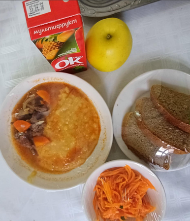 Тағамдар мәзірі 3 апта 3 күн(20.11.2024)