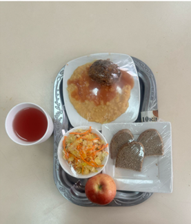 Тағамдар мәзірі 3 апта 4 күн (20.02.2025)