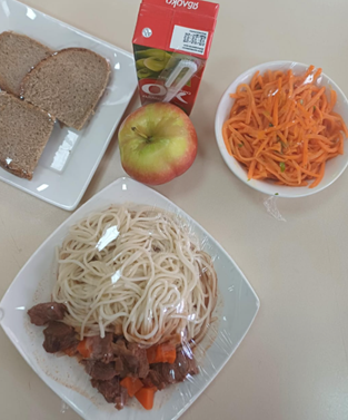 Тағамдар мәзірі 3 апта 1 күн (17.03.2025)