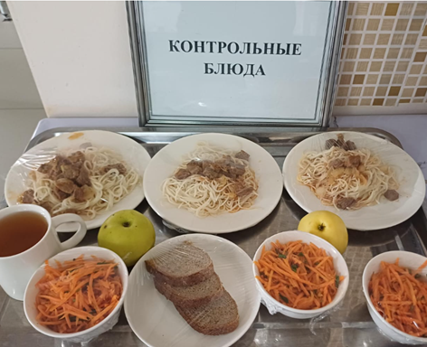 Тағамдар мәзірі 3 апта 1 күн (14.04.2025). Меню блюд.