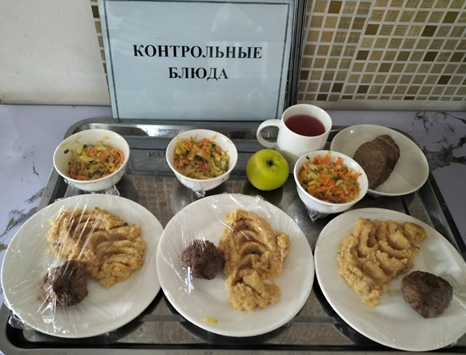 Тағамдар мәзірі 3 апта 4 күн (17.04.2025). Меню блюд.