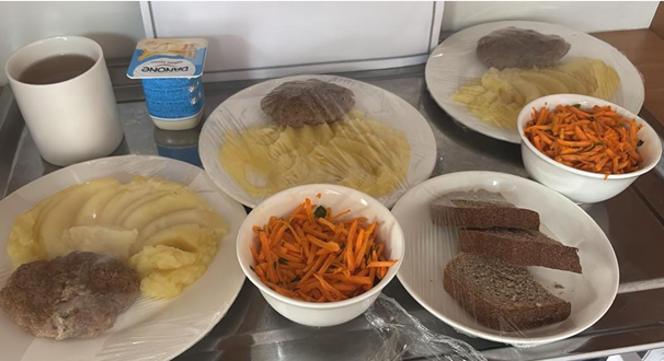 Тағамдар мәзірі 1 апта 2 күн (29.04.2025). Меню блюд.