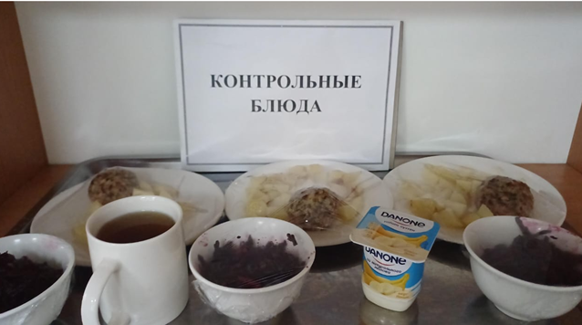 Тағамдар мәзірі 1 апта 5 күн(02.05.2025). Меню бюлд.