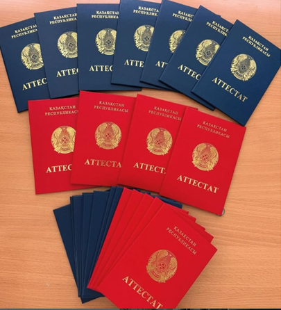 Мектеп бітіру кезеңімен құттықтаймыз!